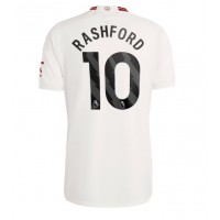 Camiseta Manchester United Marcus Rashford #10 Tercera Equipación 2023-24 manga corta